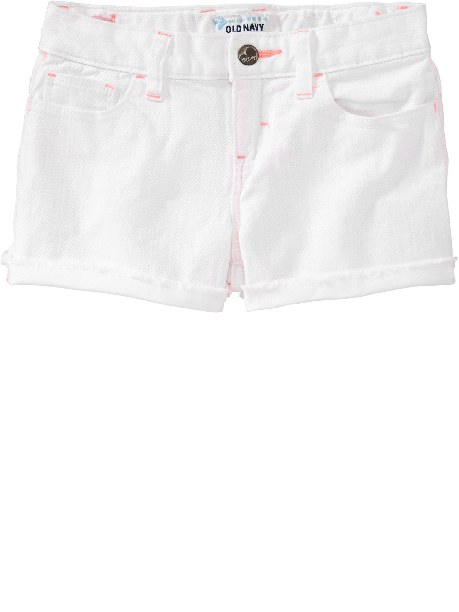 White denim clearance shorts old navy