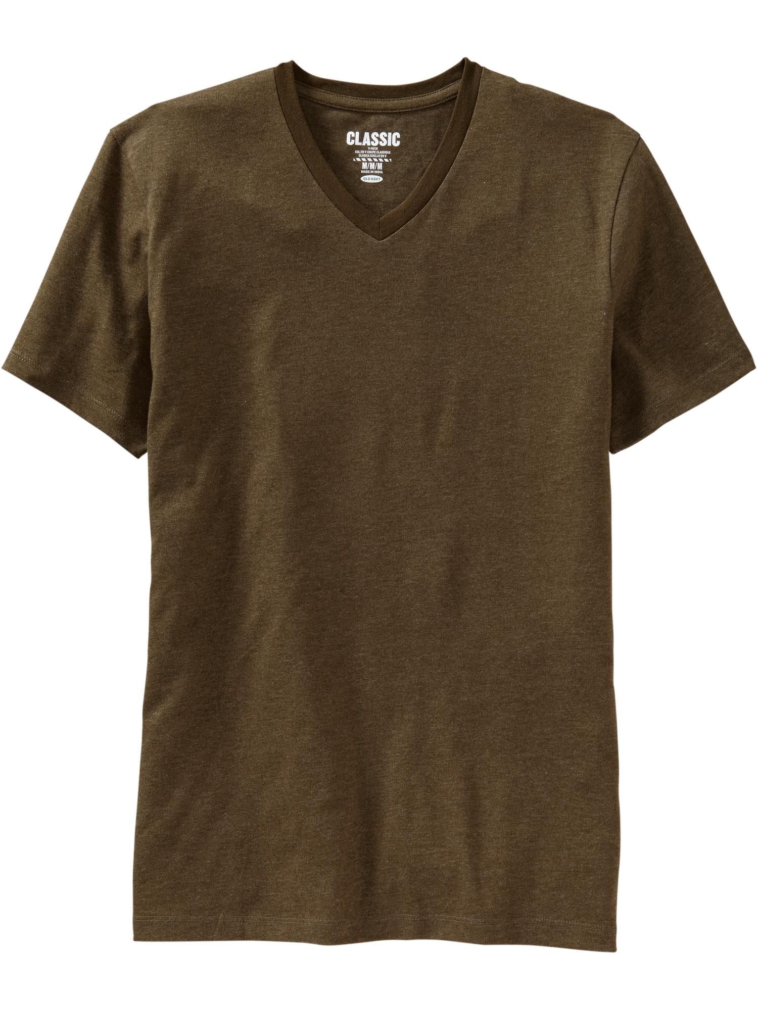 Soft-Washed V-Neck T-Shirt for Men