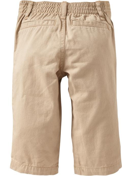 View large product image 2 of 2. Twill Uniform Khakis for Toddler Boys