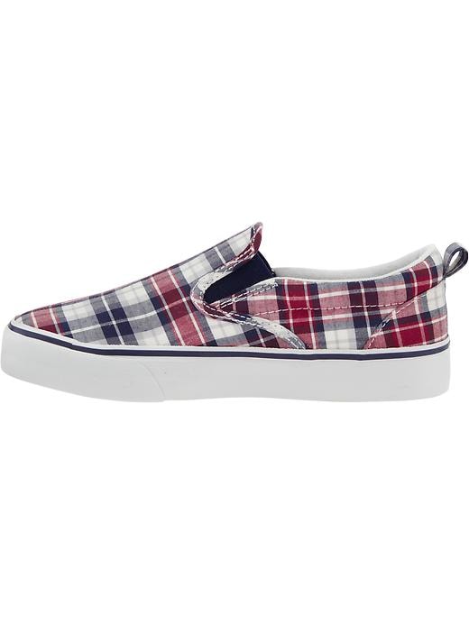 View large product image 2 of 5. Canvas Slip-Ons for Boys