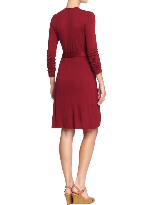 Women's Long-Sleeved Wrap Dresses | Old Navy