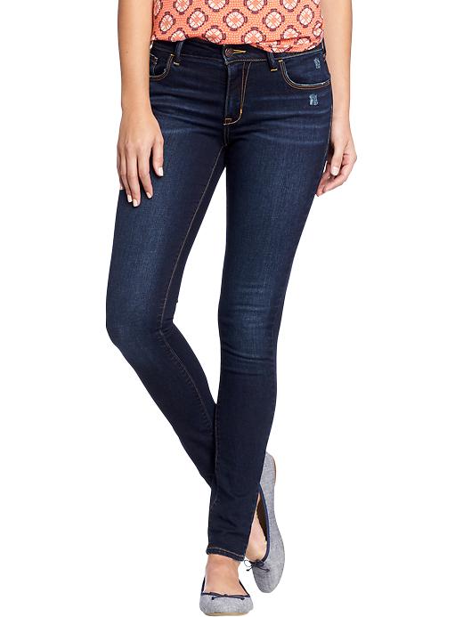 Mid-Rise Rockstar Super Skinny Jeans for Women | Old Navy