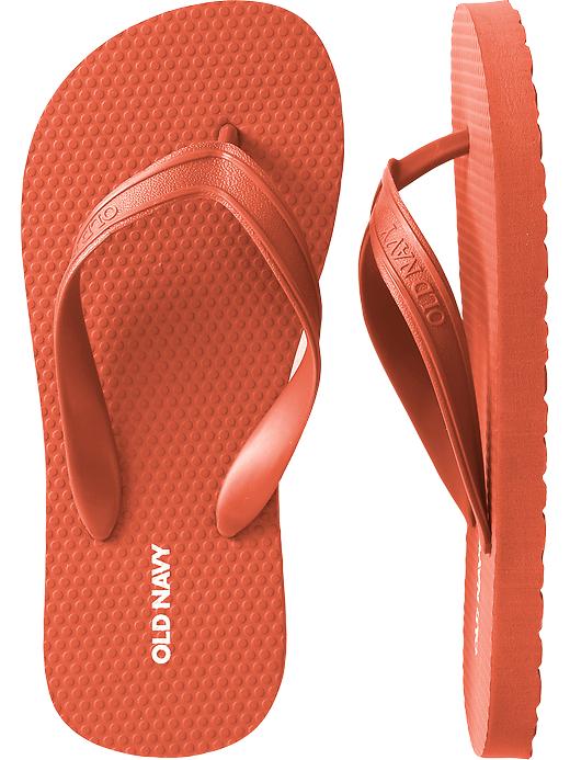 View large product image 1 of 1. Gender-Neutral Classic Flip-Flops For Kids