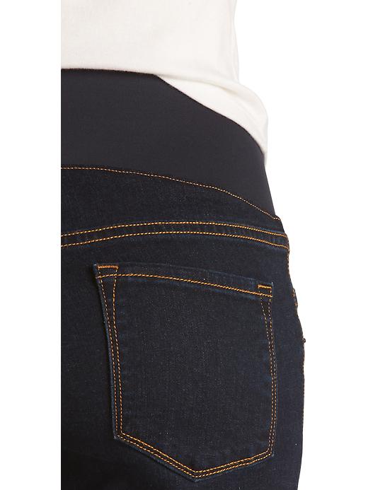 View large product image 2 of 2. Maternity Low-Panel Skinny Jeans