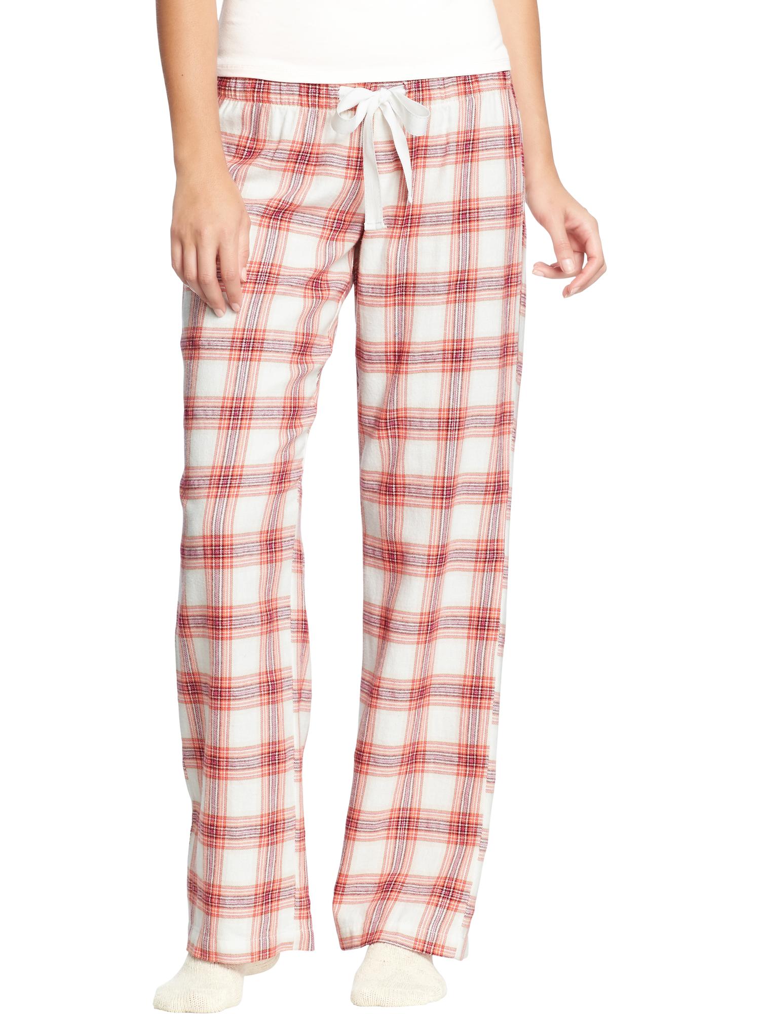 Women's Printed Flannel PJ Pants Old Navy