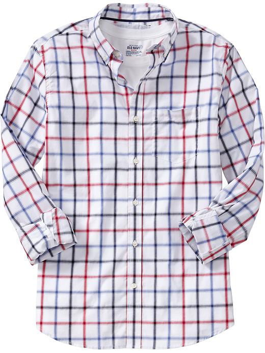 View large product image 1 of 1. Slim-Fit Classic Shirt For Men