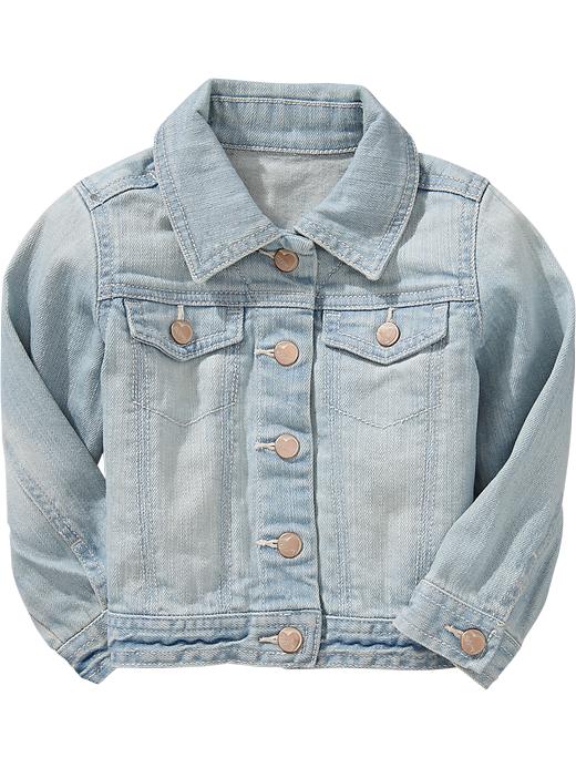 View large product image 1 of 1. Jean Jacket For Toddler Girls