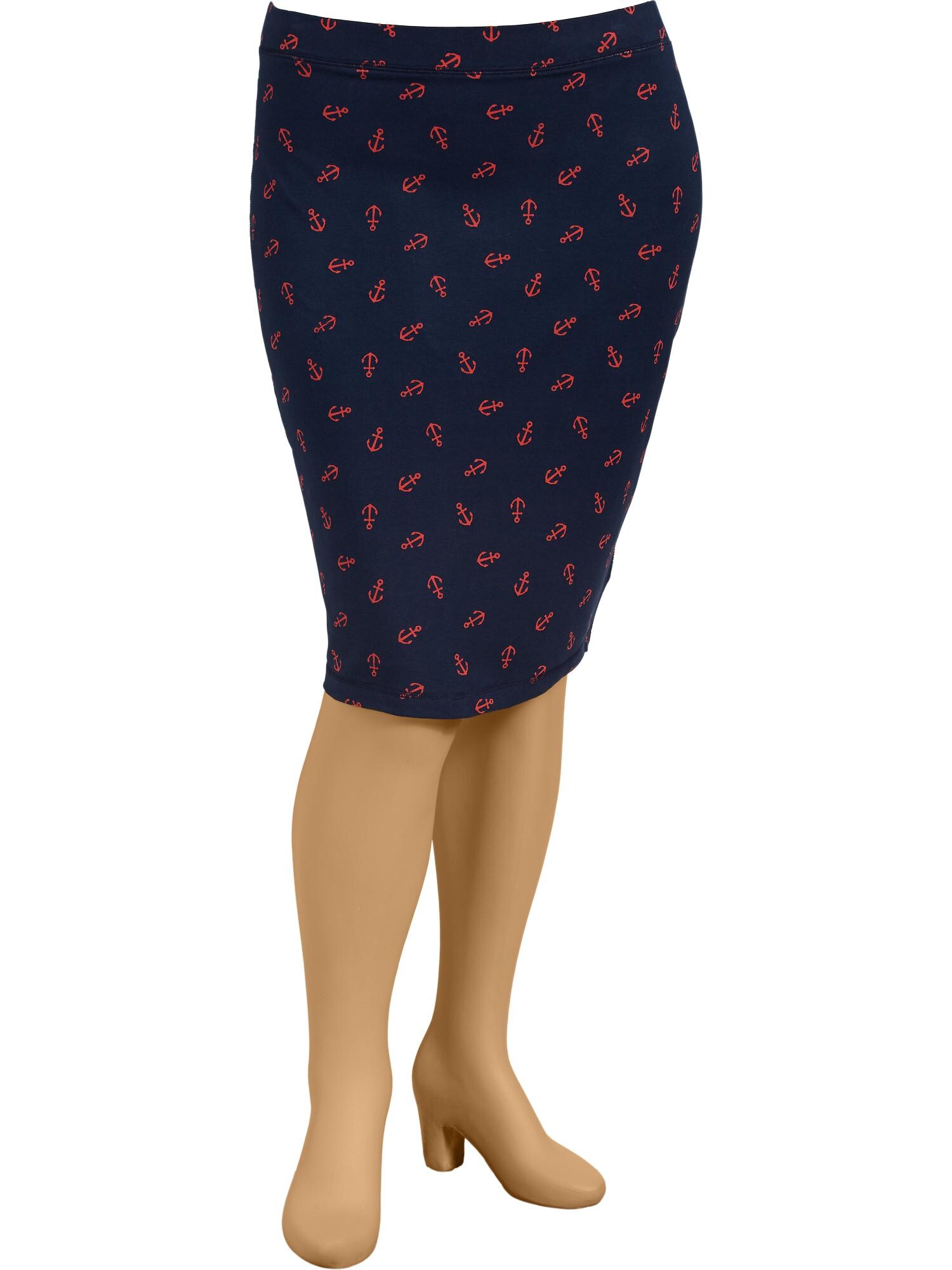 Old navy jersey pencil skirt sale