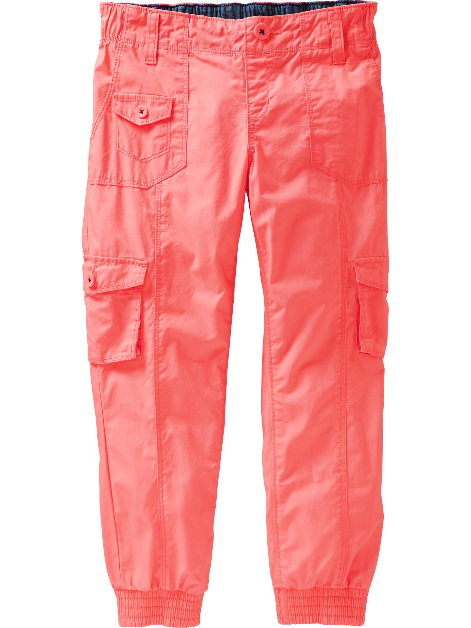 Girls Poplin Cargo Capris Old Navy
