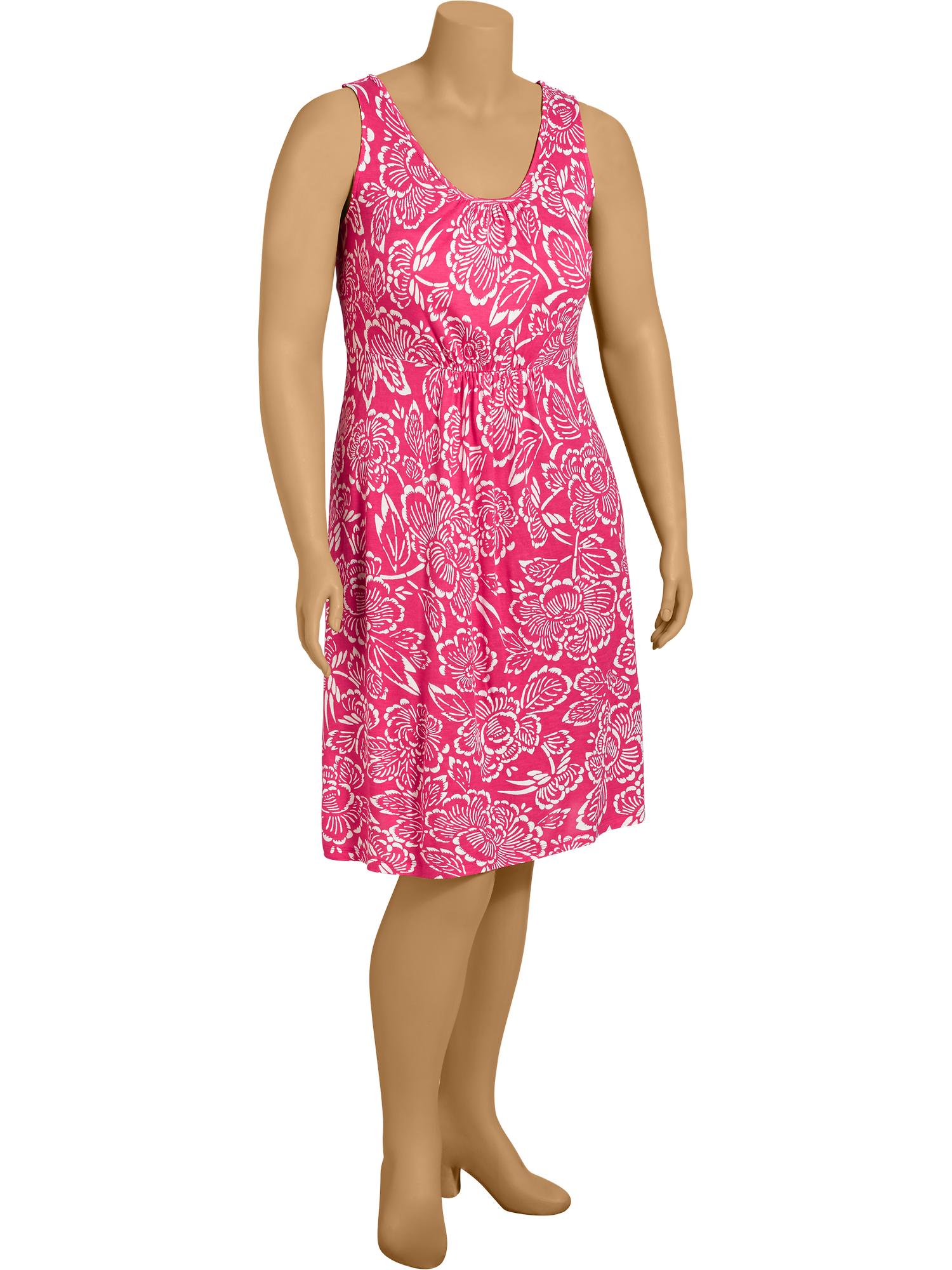 Women's Plus Jersey Tank Dresses Old Navy