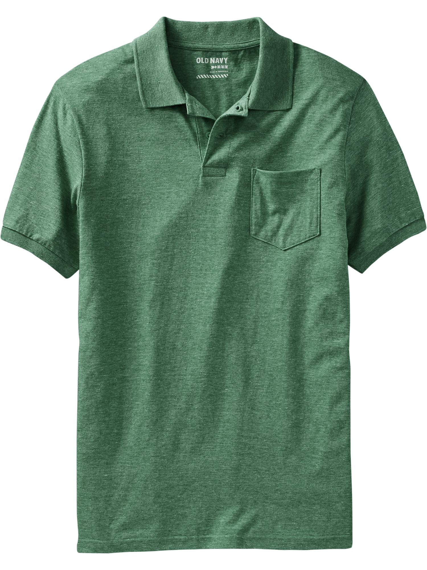 Old navy outlet green polo shirts