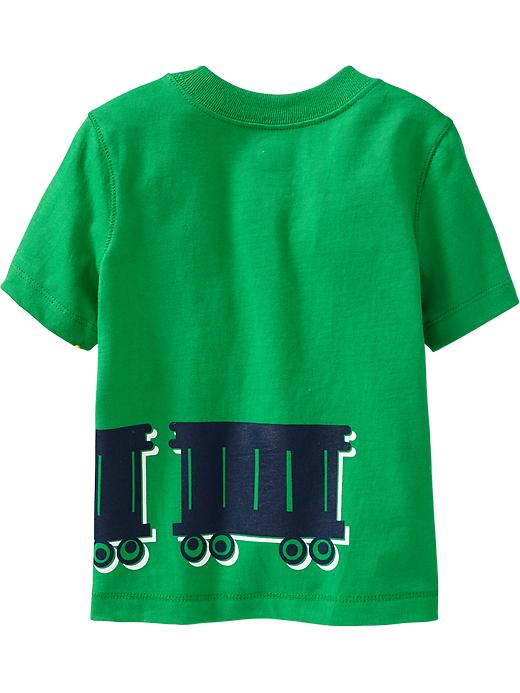 View large product image 2 of 2. "Choo-Choo" Graphic Tees for Baby