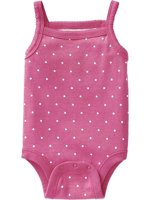 View large product image 1 of 1. Polka-Dot Tank Bodysuits for Baby