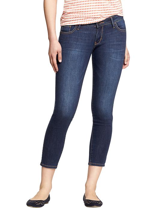 View large product image 1 of 2. Women's The Rockstar Cropped Jeans (26")