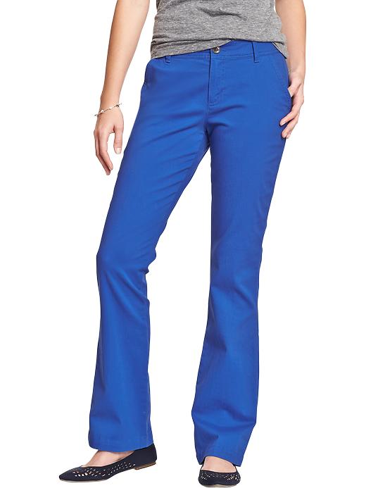 The Sweetheart Everyday Boot-Cut Khakis | Old Navy