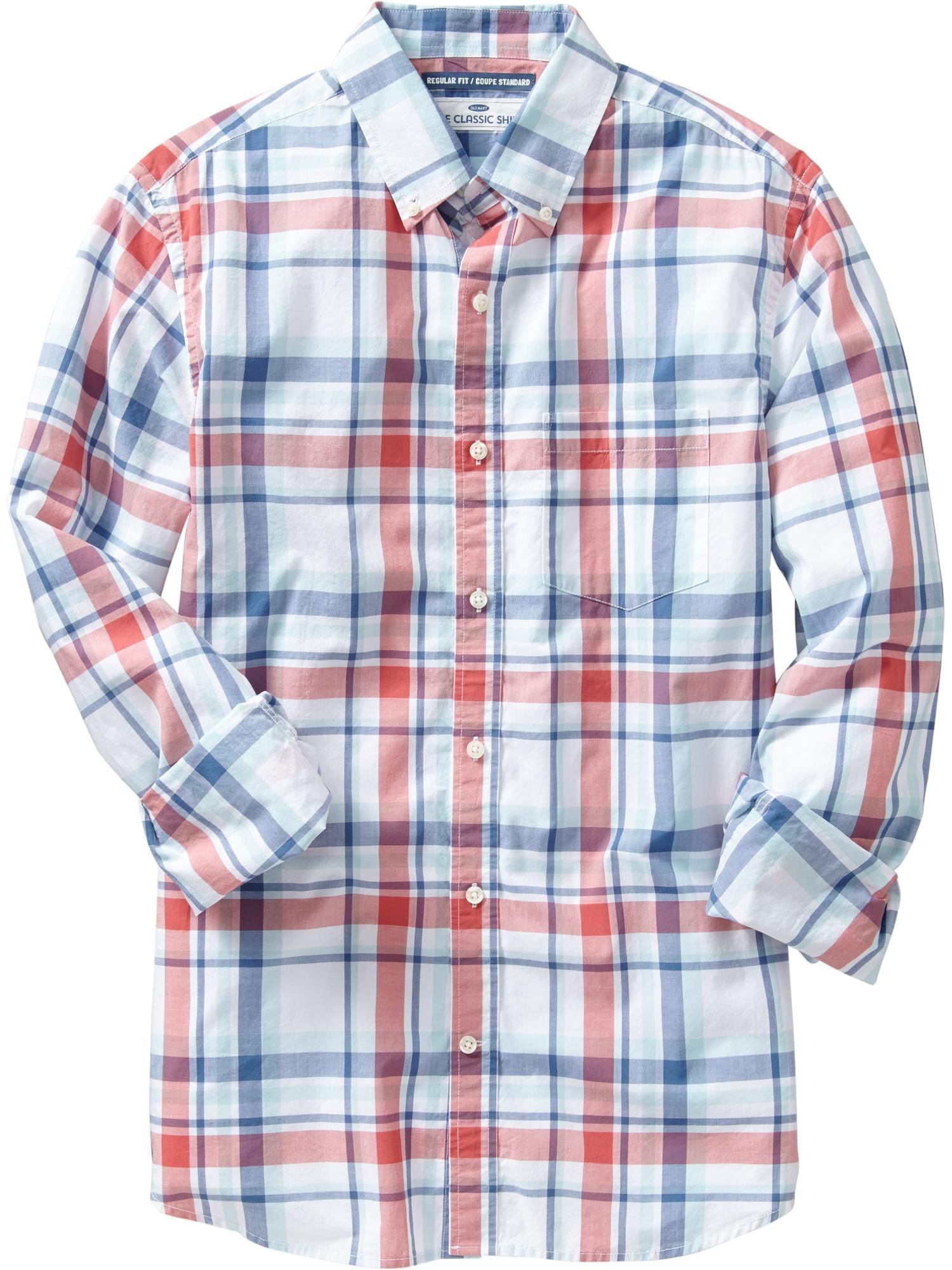 Regular-Fit Classic Shirt For Men