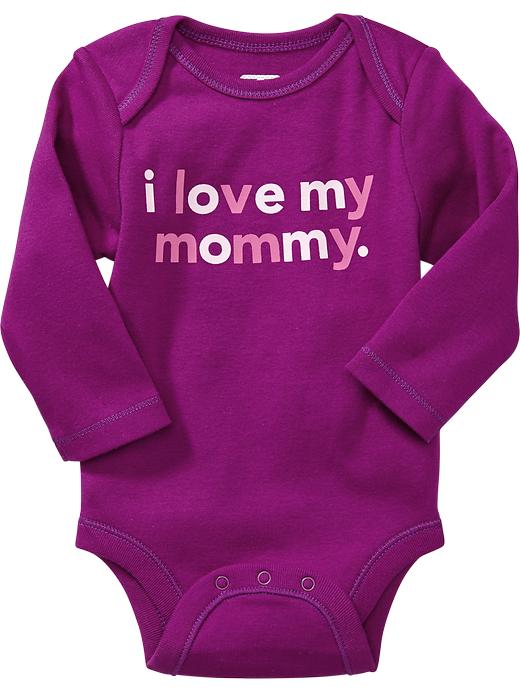 View large product image 1 of 1. "I Love My ..." Graphic Bodysuits for Baby