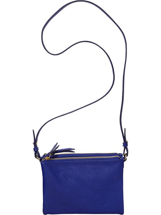 View large product image 1 of 2. Dual-Zip Crossbody Bag for Women