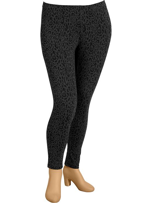 View large product image 1 of 1. Women's Plus Jersey Leggings