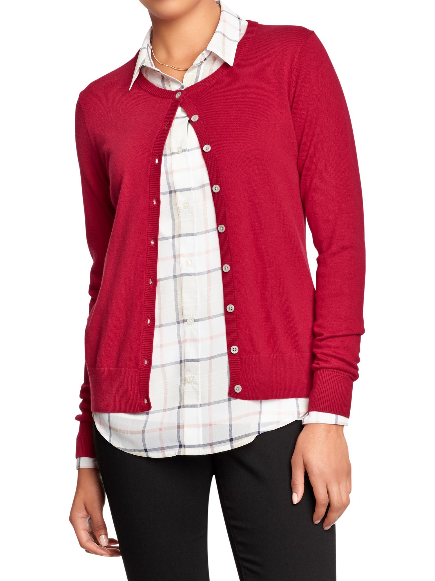 Women's CrewNeck Cardigans Old Navy