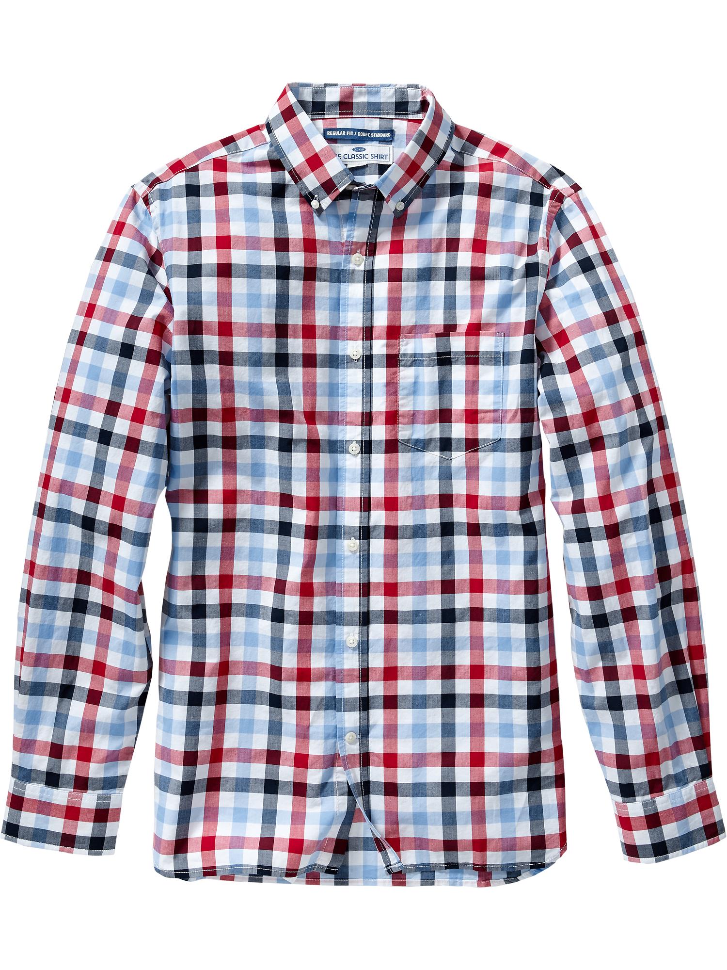 Regular-Fit Classic Shirt For Men