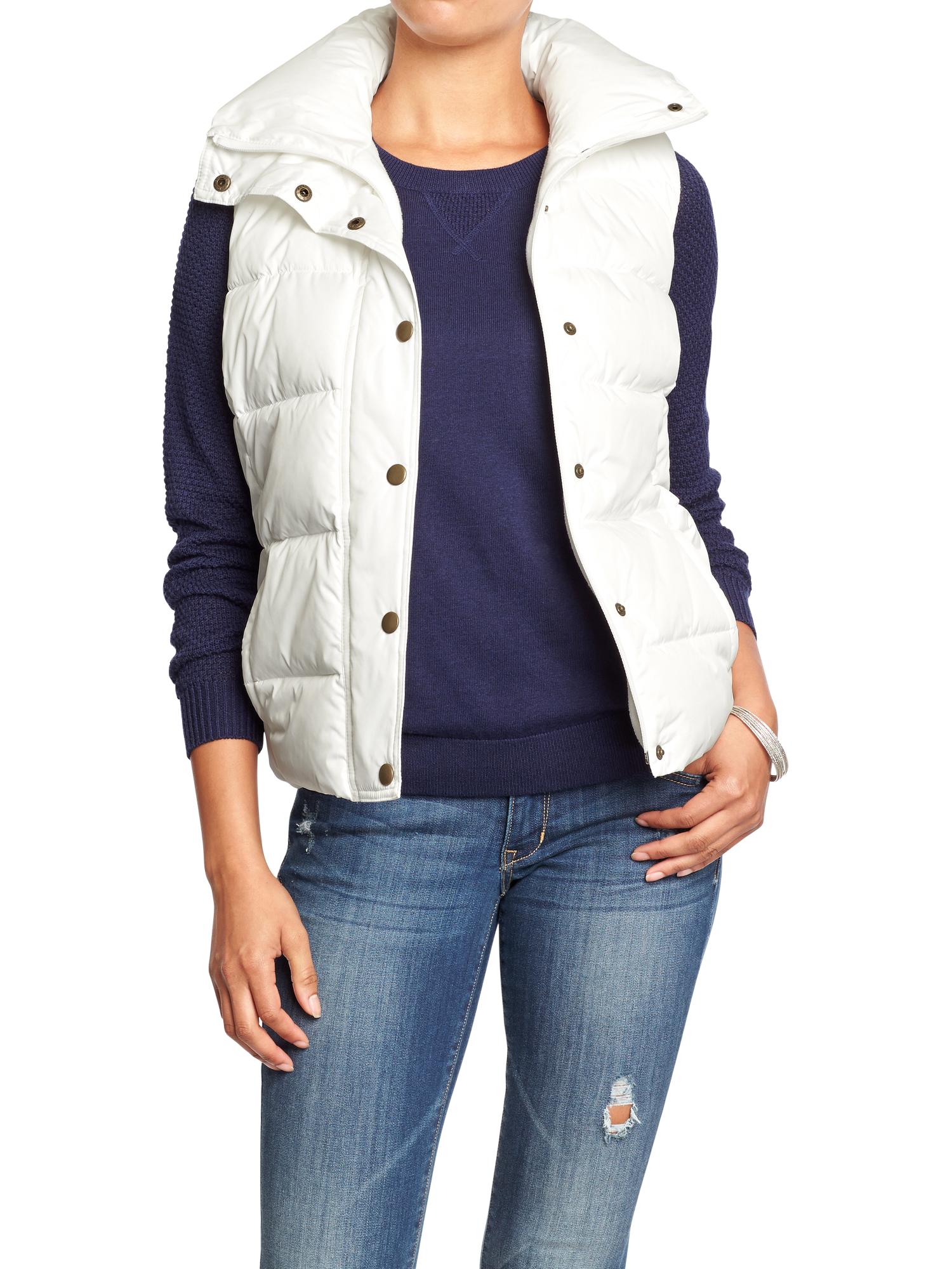 Women's Frost Free Quilted Vests | Old Navy