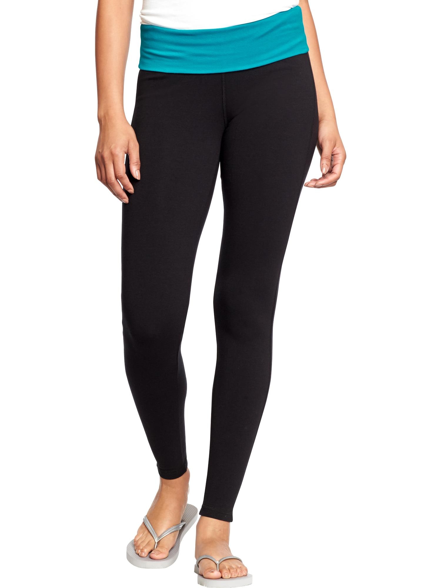Adjustable-Rise Go-Dry Yoga Pants for Women