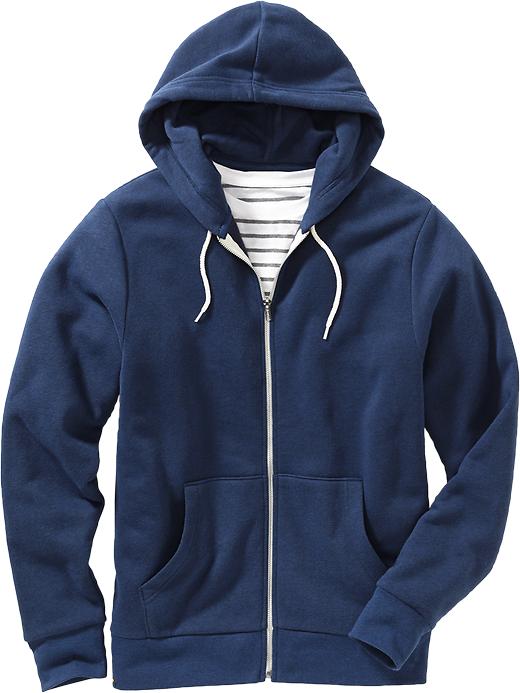 View large product image 1 of 1. Zip-Front Hoodie for Men