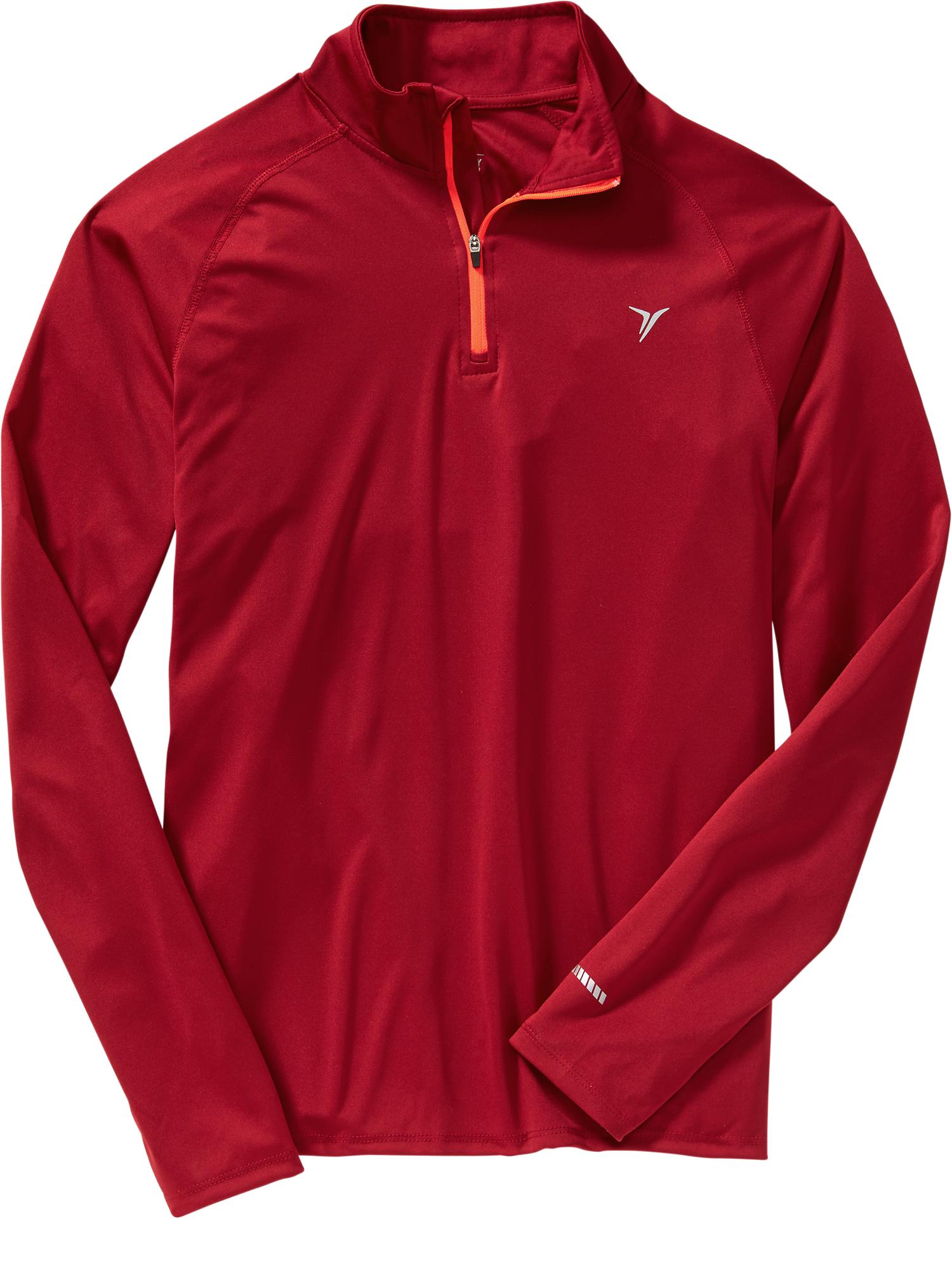 Men's MockNeck Running Pullovers Old Navy