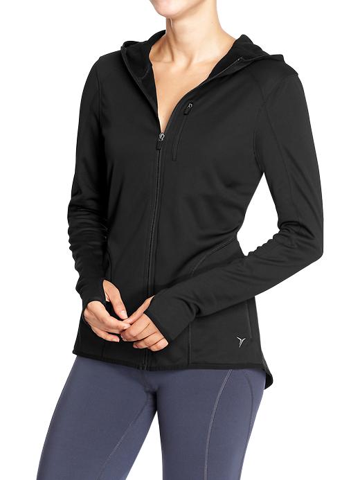 Women's Tricot-Fleece Running Jackets | Old Navy