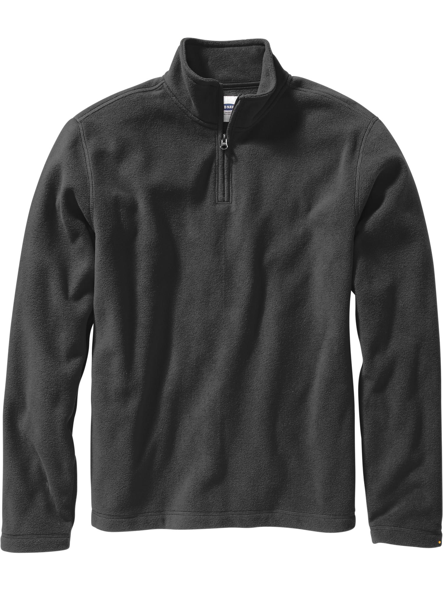 Men's Performance Fleece Half-Zip Pullovers | Old Navy