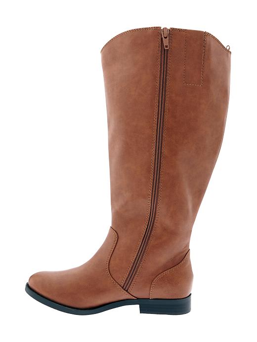 Image number 2 showing, Wide-Calf Plus-Size Riding Boots
