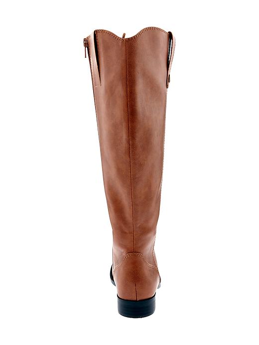 Image number 4 showing, Wide-Calf Plus-Size Riding Boots