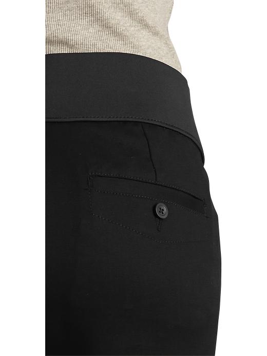 View large product image 2 of 2. Maternity Low Panel Dress Pants