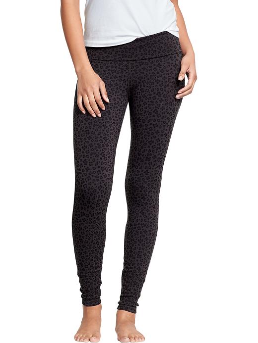 View large product image 1 of 2. Adjustable-Rise Go-Dry Yoga Pants for Women