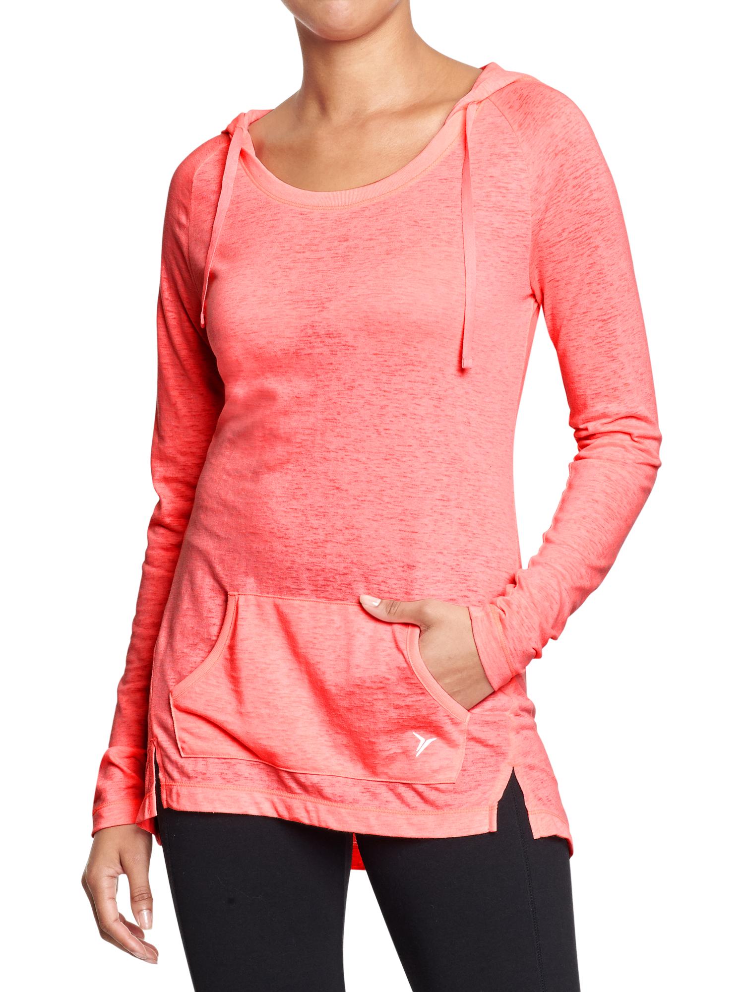 Women's Burnout Hooded Tunics Old Navy