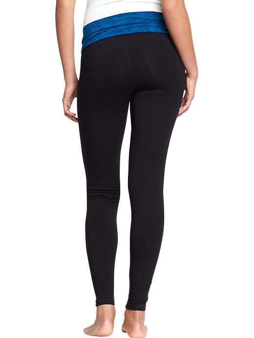 View large product image 2 of 2. Adjustable-Rise Yoga Leggings for Women