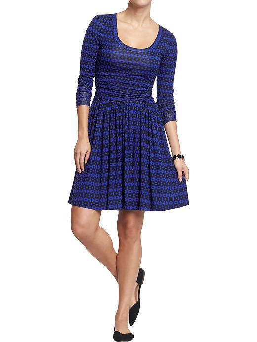 View large product image 1 of 2. Women's Patterned Jersey Dresses
