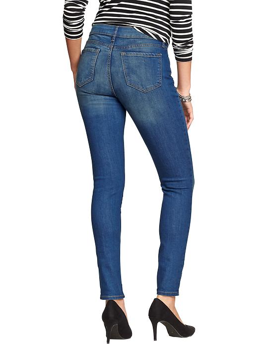 View large product image 2 of 2. Women's The Rockstar Mid-Rise Skinny Jeans
