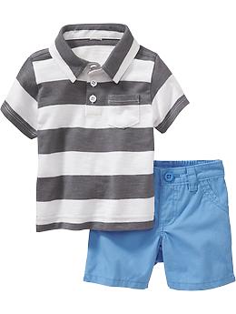 Polo & Shorts Sets for Baby | Old Navy