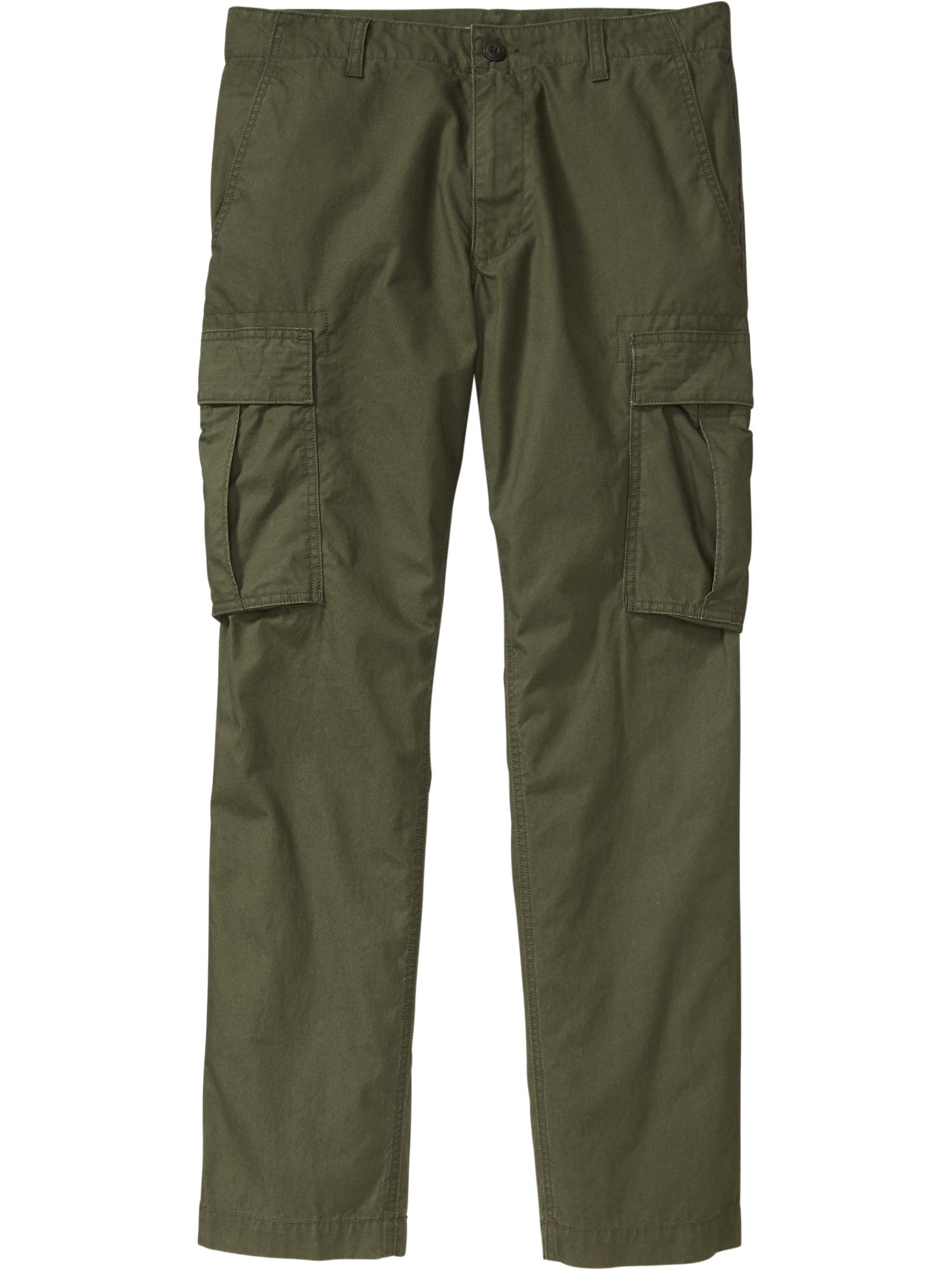 Men's Slim-Fit Military Cargos | Old Navy