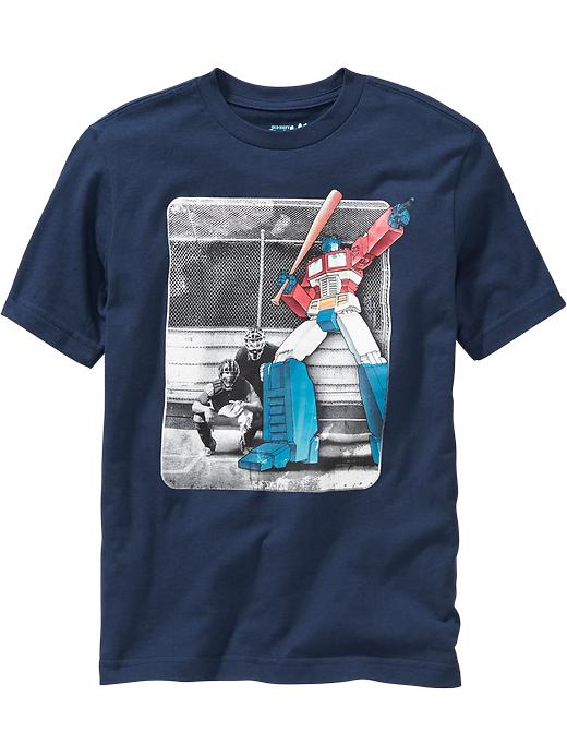 View large product image 1 of 1. Boys Transformers&#153 Baseball Tees