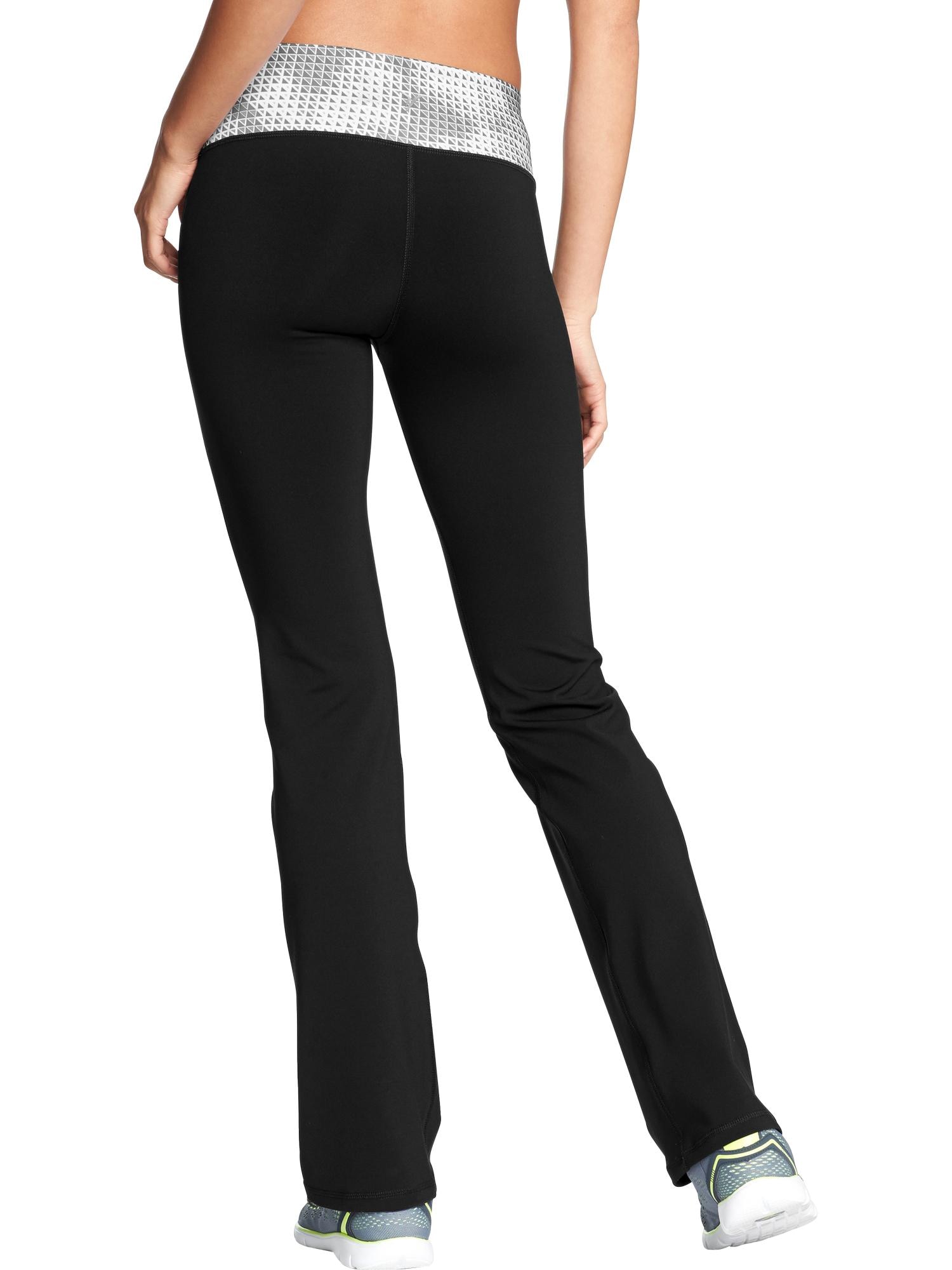 High-Rise Boot-Cut Compression Pants for Women