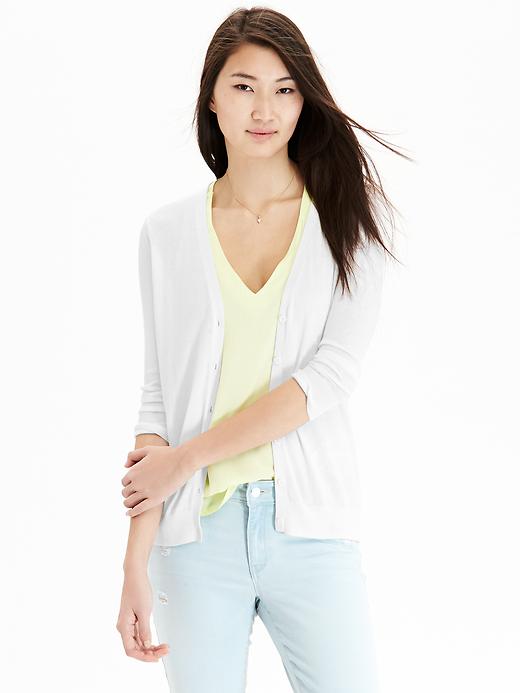 Women's 3/4-Sleeved V-Neck Cardigans | Old Navy