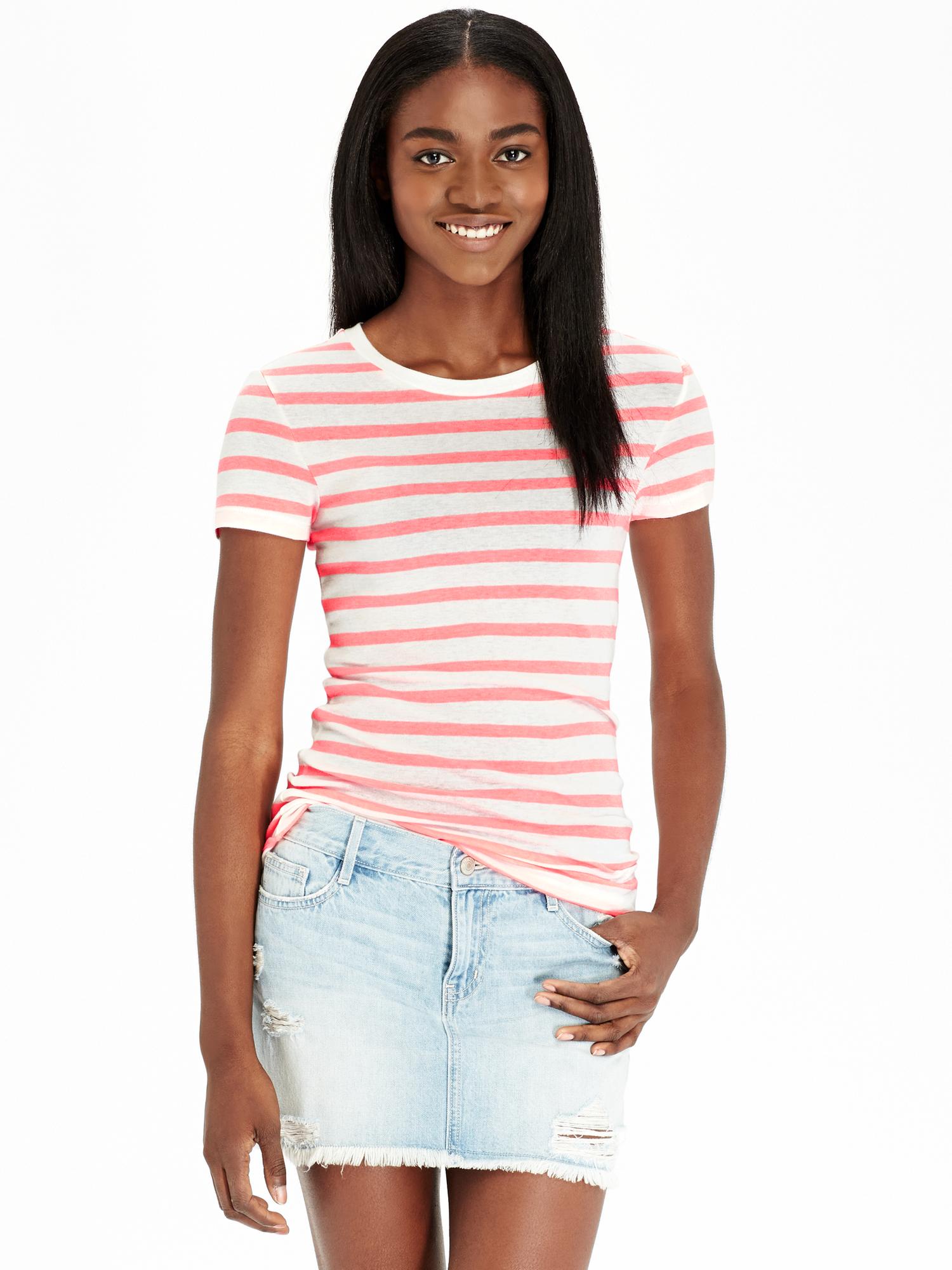 Perfect Crew Neck Tee Old Navy