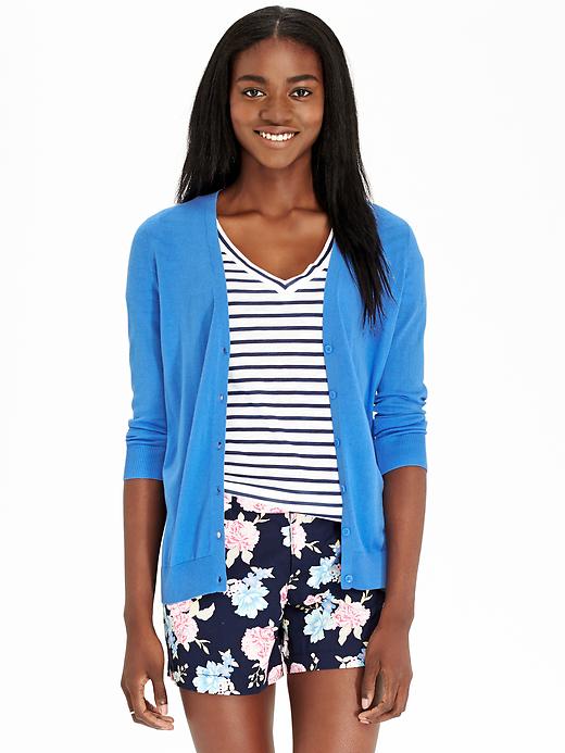 Women's 3/4Sleeved VNeck Cardigans Old Navy