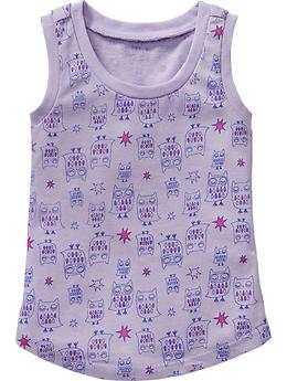 Patterned Jersey Tanks for Baby | Old Navy