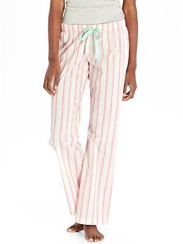 Women's Patterned Poplin PJ Pants | Old Navy