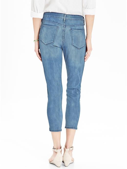 Women's Mid-Rise Rockstar Skinny Cropped Jeans | Old Navy