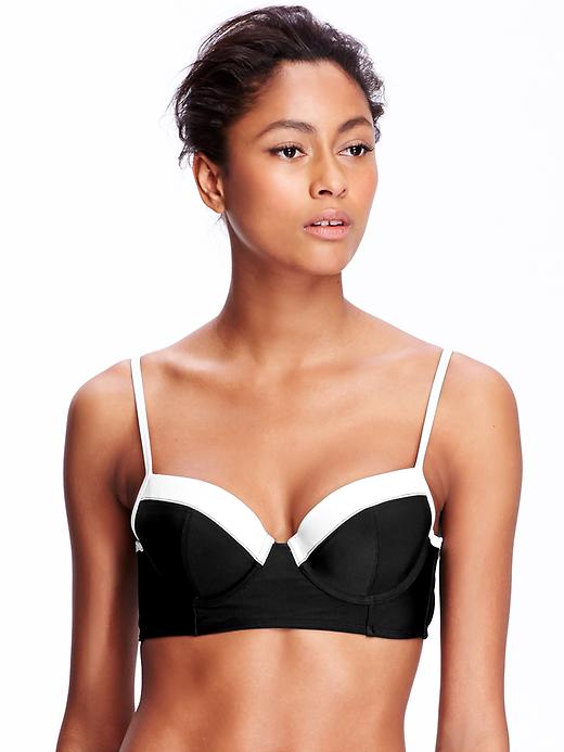 View large product image 1 of 1. Women's Balconette Bikini Tops